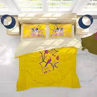 ست روتختی سنتی دو نفره دستیکور مدل Mod1287