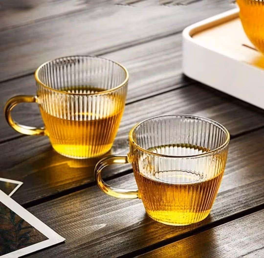 قهوه خوری پیرکس دسته رنگی وارداتی 134-197