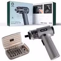 پیچ گوشتی شارژی بهمراه 35عدد سری مختلف  Green lion 35in1 Electric Screwdriver GN35IN1ELSD