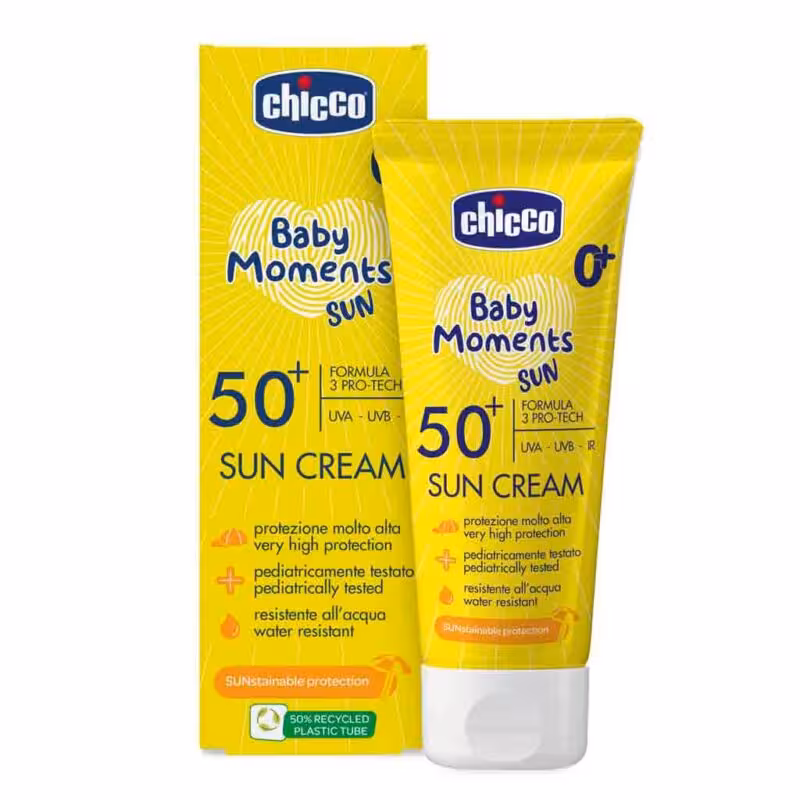 کرم ضد آفتاب ایتالیایی چیکو CREAM SUN CHICCO مخصوص کودک 150 میل