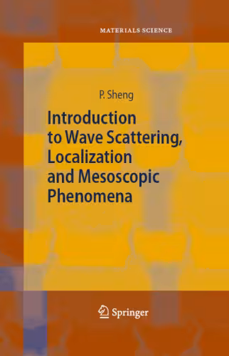 خرید و دانلود نسخه کامل کتاب Introduction to Wave Scattering, Localization and Mesoscopic Phenomena