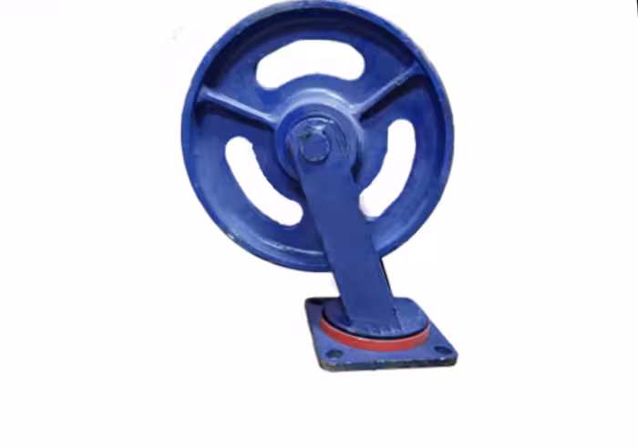 چرخ آهنی پاترولی روتراش پره ای گردان قطر 300 میلی متر