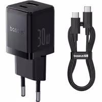 شارژر دیواری 30 وات بیسوس مدل Palm 30W  به همراه کابل USB-C | کالا مکس