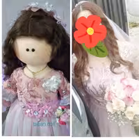 عروسک روسی سفارش از روی عکس 