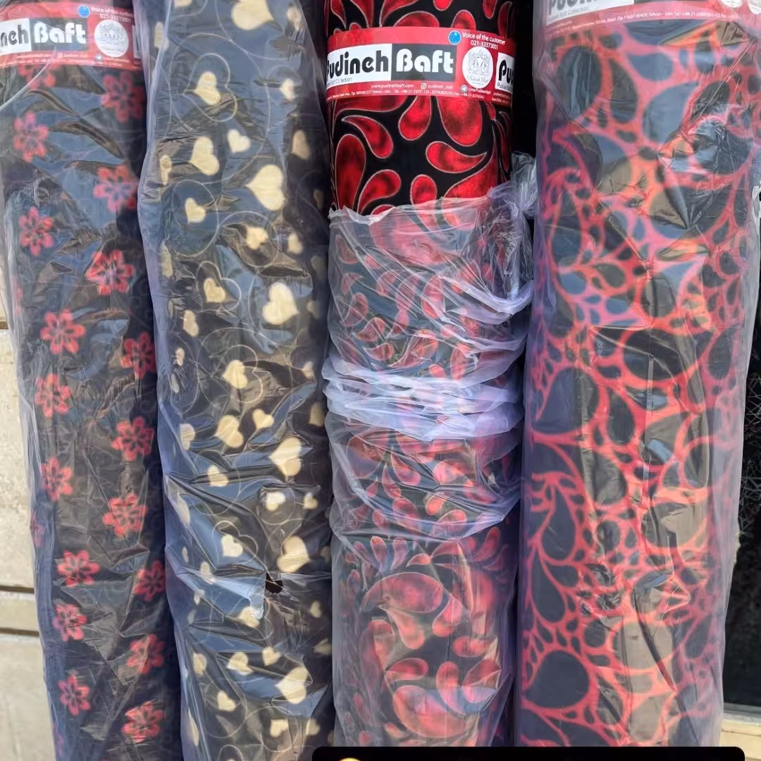 پارچه مخمل رو بالشی رو پشتی وکوسن