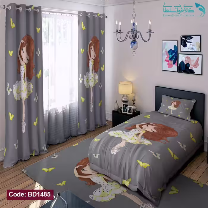 روتختی طرح پرنسس رویاها یکنفره کد BD1485