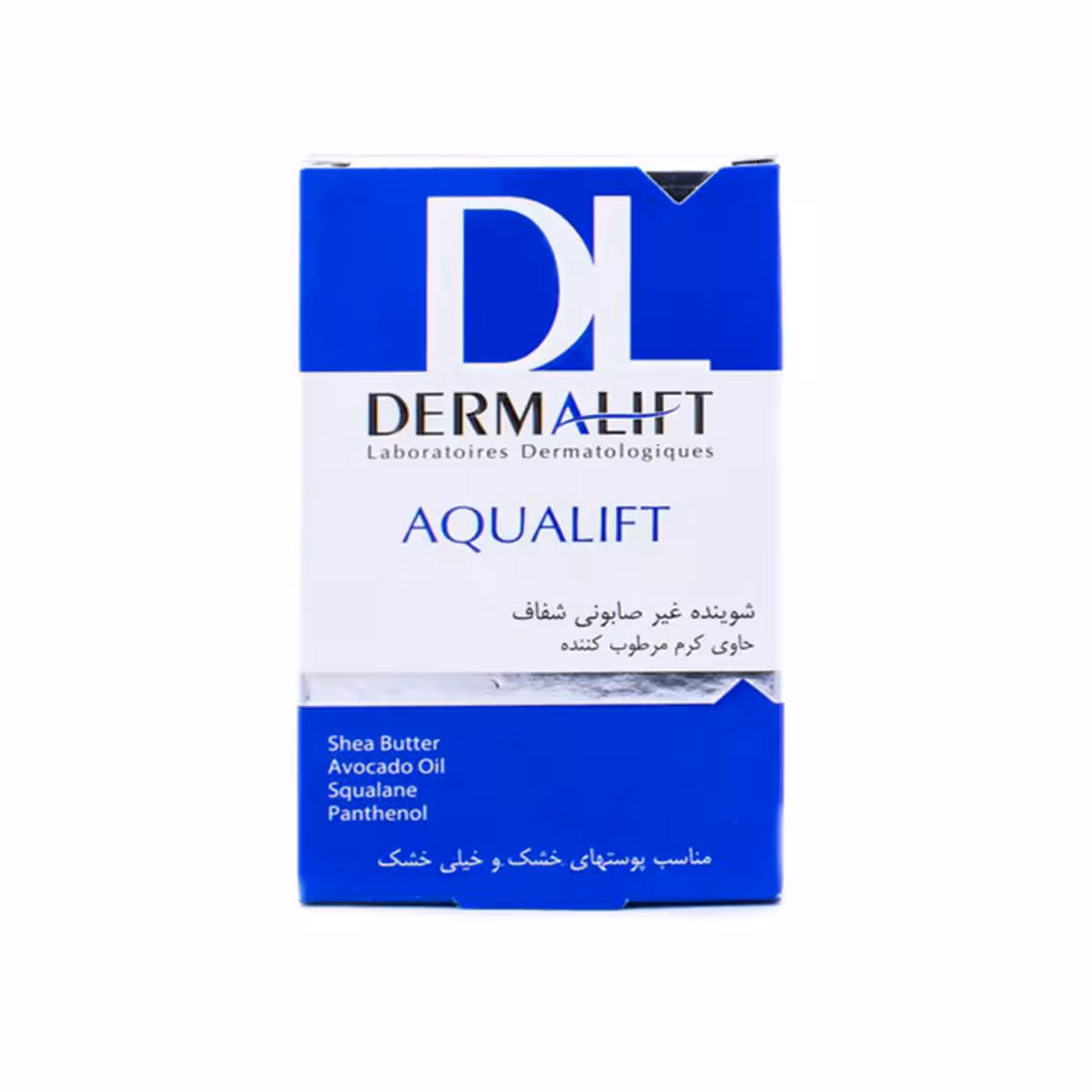 پن شفاف کرم دار آکوالیفت مناسب پوست های خشک و خیلی خشک حجم 100 گرم درمالیفت