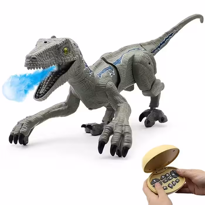 ربات هوشمند دایناسور کنترلی دودزا برند LE ning toys مدل k26