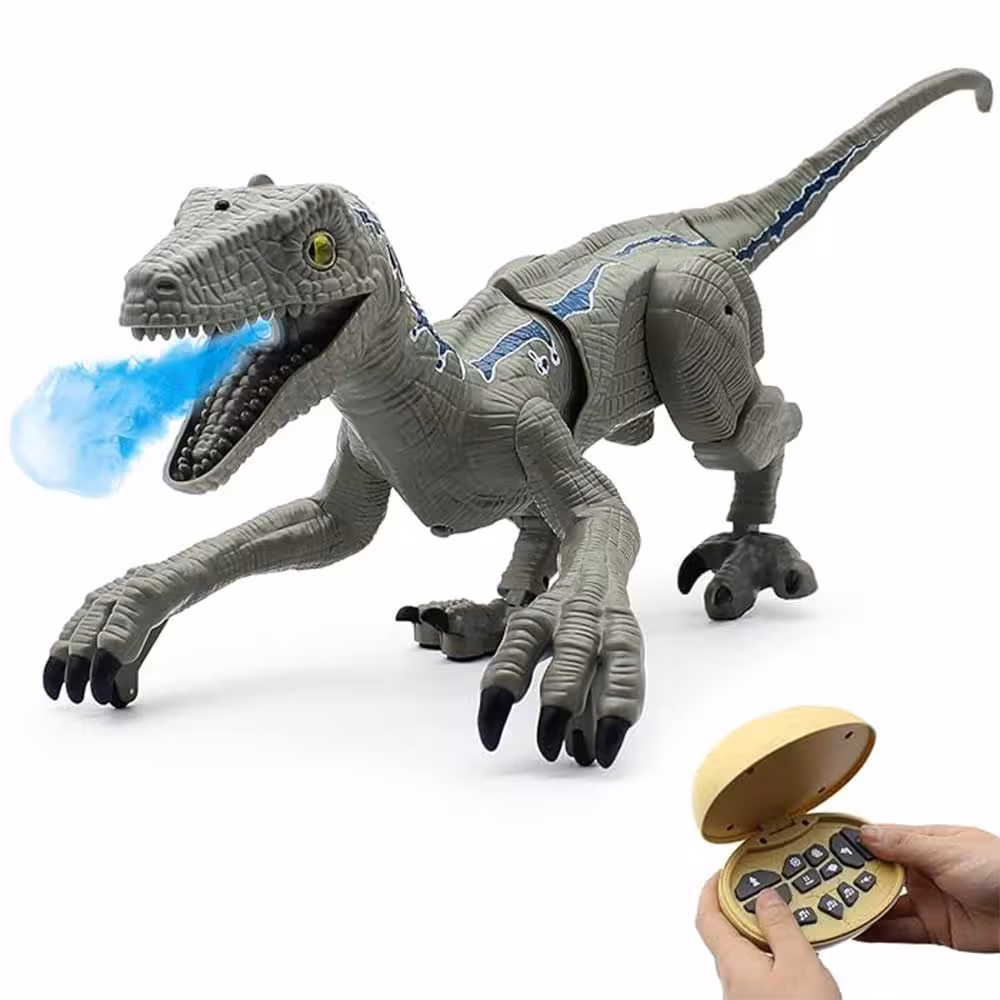 ربات هوشمند دایناسور کنترلی دودزا برند LE ning toys مدل k26