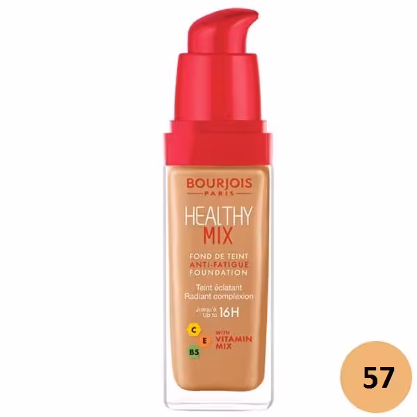 کرم پودر بورژوآ سری Healthy Mix مدل 57