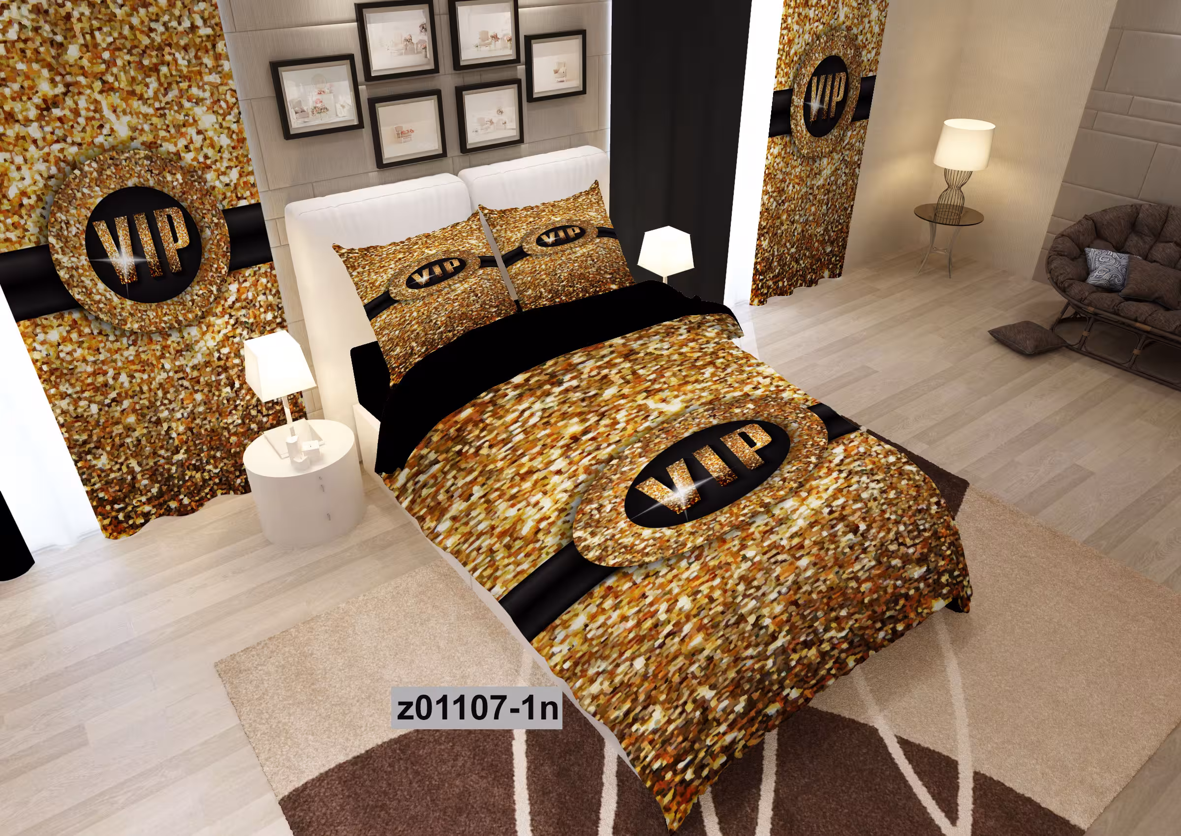 لحاف روتختی تنسل سه بعدی (3D) کالای خواب متین کد 1107