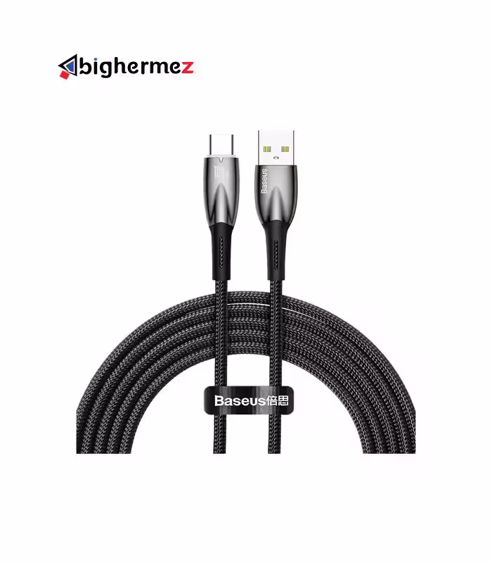 کابل شارژ TYPE-C باسئوس مدل 100W BA-CADH000401 طول 1 متر