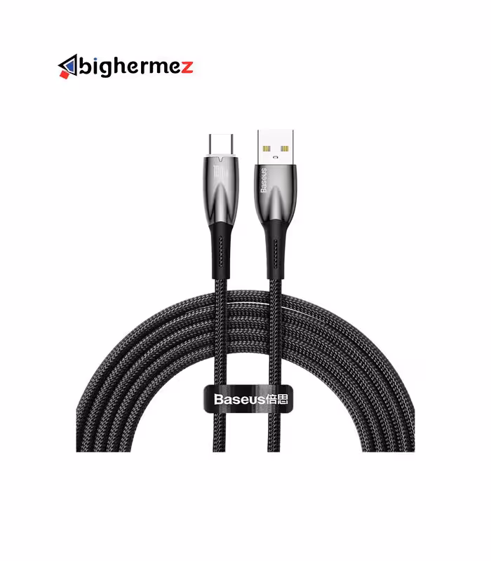 کابل شارژ TYPE-C باسئوس مدل 100W BA-CADH000401 طول 1 متر