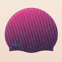 کلاه شنا نابایجی – دکتلون Nabaiji Silicone Swim Cap – Pink / Printed