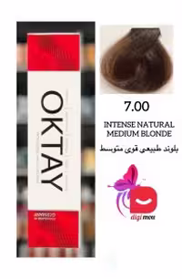 رنگ مو اکتای سری NATURAL (طبیعی) 7.00 بلوند طبیعی قوی متوسط