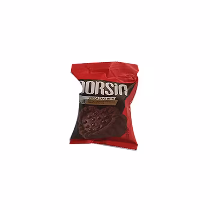 کاپ کیک کاکائویی قلبی دورسین 65 گرمی