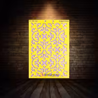 شابلون استنسیل ابعاد 35*25 کد HND 243