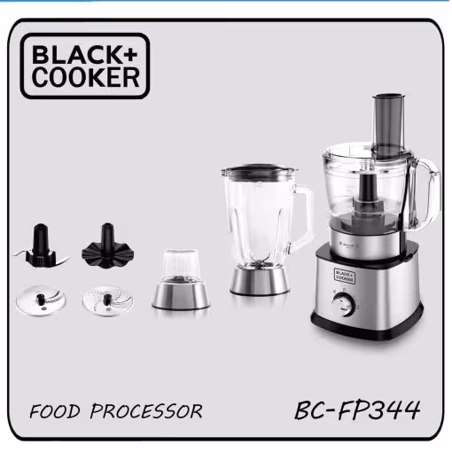 غذاساز چند کاره بلک اند کوکر مدل 344 / BLACK  COOKER BC-FP344