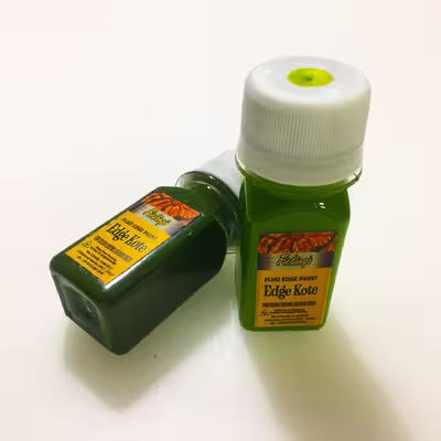 رنگ سبز لبه چرم ادج کوت مدل EK-Grn-2X حجم 30 میلی لیتر  بسته 2 عددی