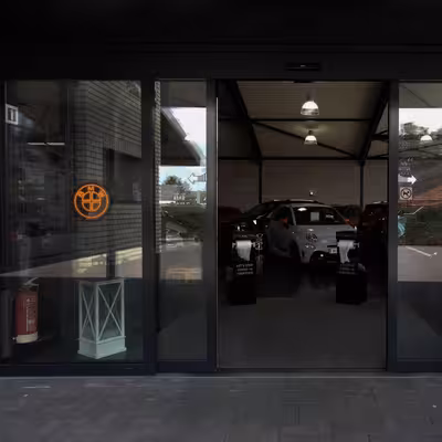 چراغ دیواری نئون دیزاین طرح BL_ORG