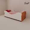  تخت خواب یکنفره اعیان مدل FH371 سایز 80x180 سانتی متر 