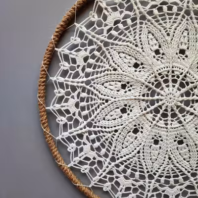 دیوارکوب بافتنی مدل دریم کچر کد T01