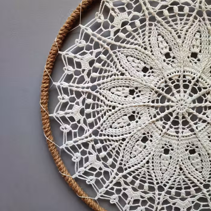 دیوارکوب بافتنی مدل دریم کچر کد T01