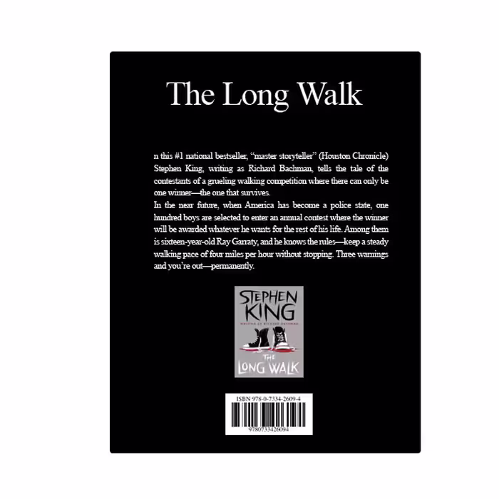کتاب The Long Walk اثر Stephen King انتشارات نبض دانش