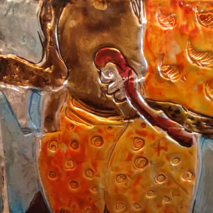 تابلو برجسته طرح ابر و باد کد n11