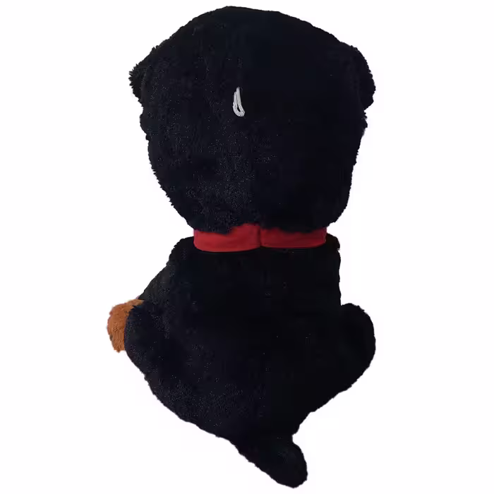 عروسک طرح سگ روتوایلر مدل PEEK-A-BOO کد SZT5/422 ارتفاع 35 سانتی‌متر