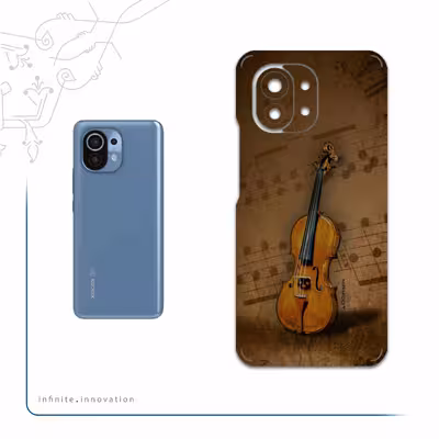 برچسب پوششی ماهوت مدل Violin-Instrument مناسب برای گوشی موبایل شیائومی Mi 11 5G