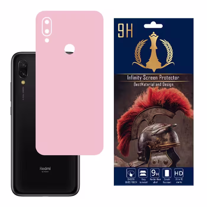 برچسب پوششی اینفینیتی مدل PRO MAX مناسب برای گوشی موبایل شیائومی REDMI 7 به همراه محافظ صفحه نمایش