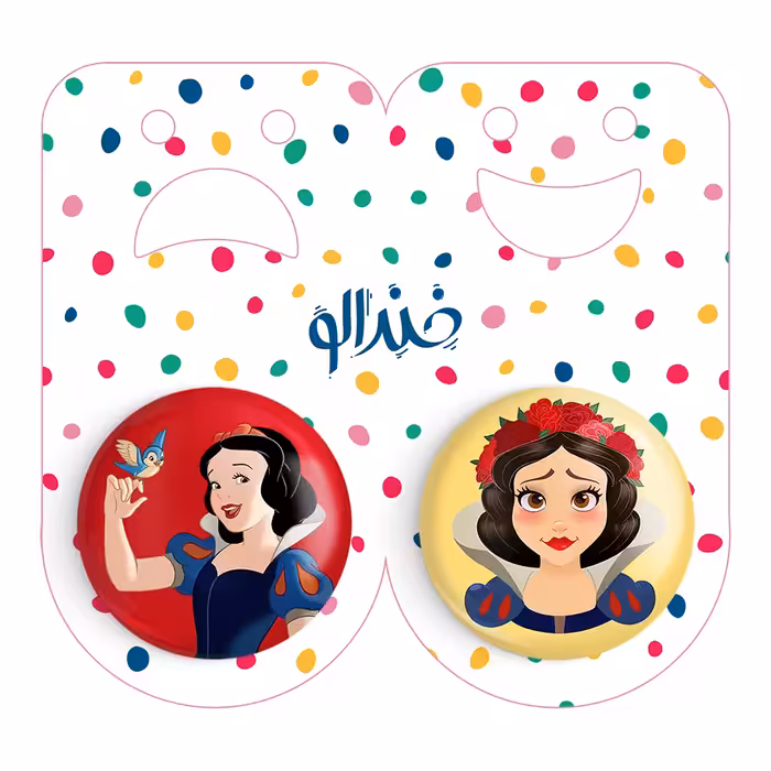 پیکسل خندالو مدل سفیدبرفی کد 18011798 مجموعه 2 عددی