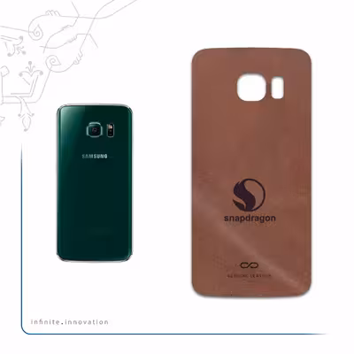 برچسب پوششی ماهوت مدل MNL-SNPDRGN مناسب برای گوشی موبایل سامسونگ Galaxy S6 Edge