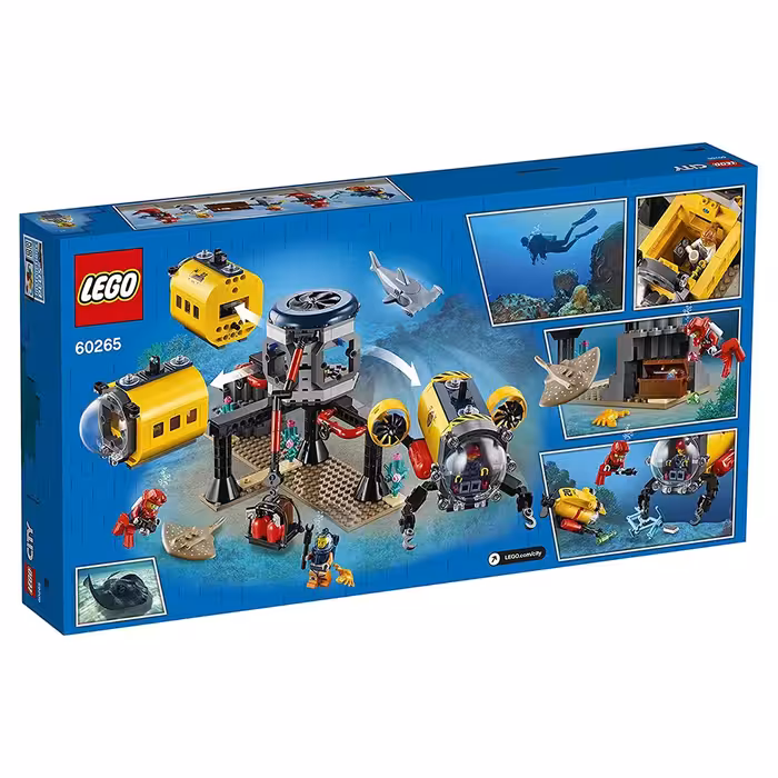 لگو سری سیتی مدل Ocean Exploration Base کد 60265