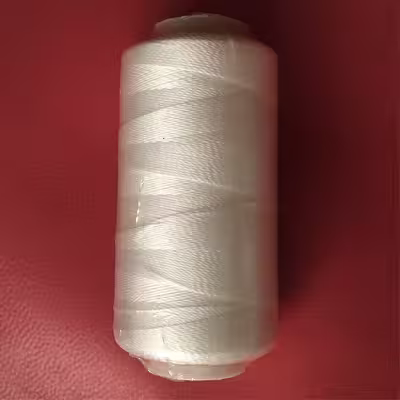 نخ دوخت چرم دوزی یاسین کد 210D/2-RAWwhite
