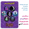 پیکسل گالری باجو طرح فضا و فضانورد کد 59 مجموعه 7 عددی