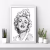 تابلو مدل مرلین مونرو Marilyn Monroe کد S3005-w
