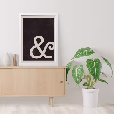 تابلو مدل مینیمال And کد m2552-w