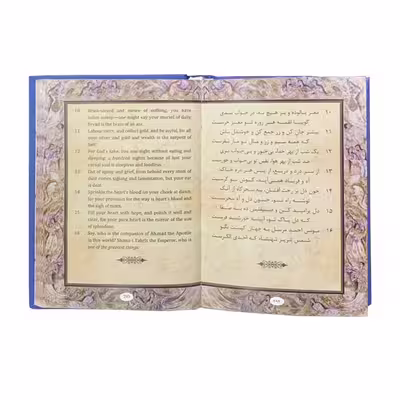 کتاب شمس من و خدای من 100 غزل از دیوان شمس تبریزی انتشارات صبا