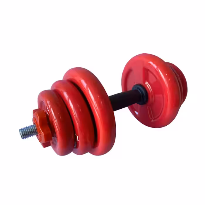 دمبل رکورد مدل متغیر وزن 10 کیلوگرم بسته دو عددی