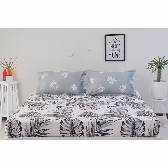 سرویس ملحفه بومرنگ مدل Hawaii-A2P160 دونفره 3 تکه