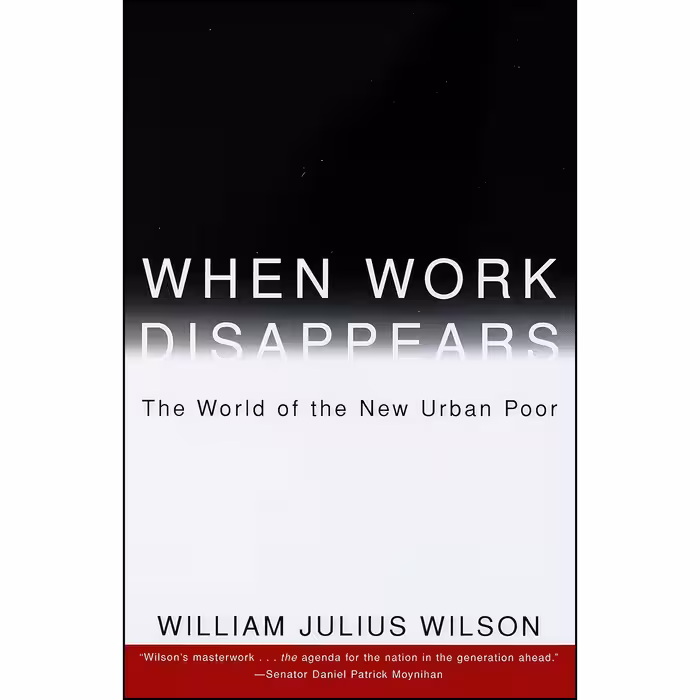 کتاب When Work Disappears  اثر William J. Wilson انتشارات Vintage