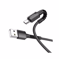 کابل تبدیل USB به USB-C  هوکو مدل X71 ANTI BENDING طول 1 متر