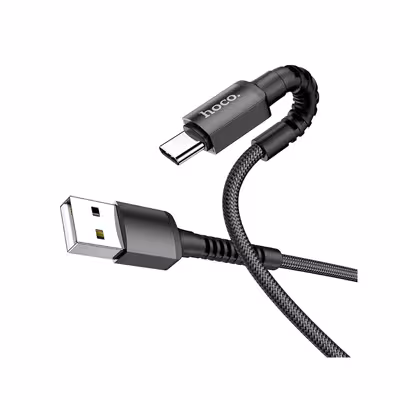 کابل تبدیل USB به USB-C  هوکو مدل X71 ANTI BENDING طول 1 متر