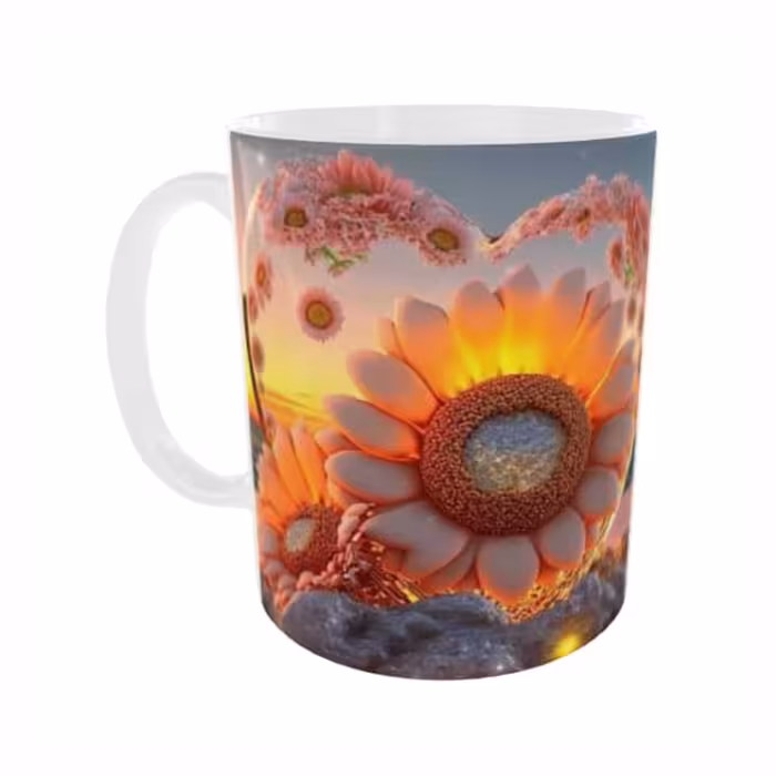 ماگ طرح آفتابگردان