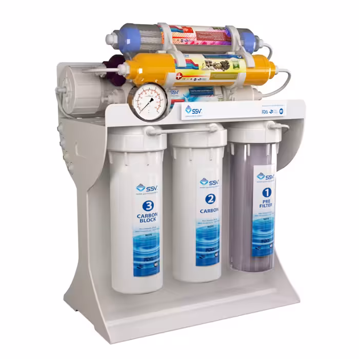 دستگاه تصفیه کننده آب اس اس وی مدل UltraPro 2W X800 به همراه شیر دوکاره