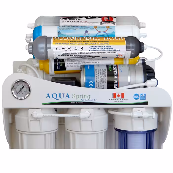 دستگاه تصفیه کننده آب آکوآ اسپرینگ مدل RO-SF5500 به همراه کیت نشتی گیر