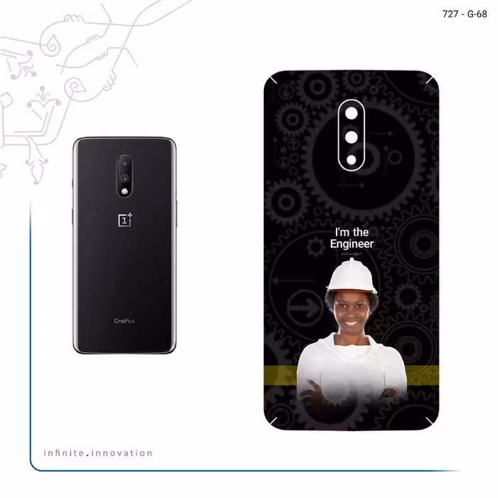 برچسب پوششی ماهوت مدل Engineer مناسب برای گوشی موبایل وان پلاس 7