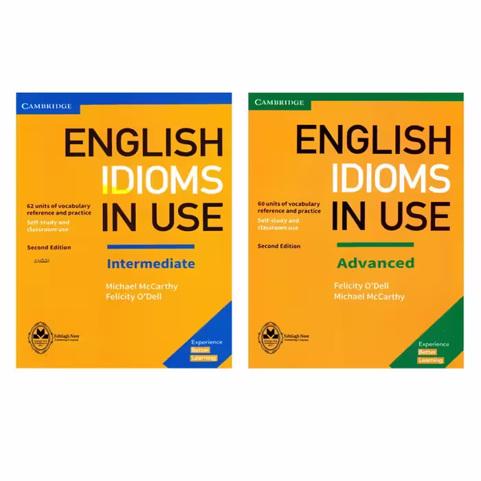 کتاب English Idioms In Use اثر Michael McCarthy And Felicity O`dell انتشارات اشتیاق نور دو جلدی